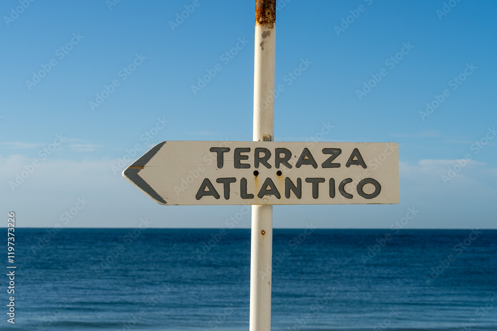Terraza Atlantico - Rota, Stadt im Südwesten, Spanien, Andalusien in der Provinz Cádiz / Costa de la Luz /