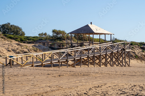 Rota, Stadt im Südwesten, Spanien, Andalusien in der Provinz Cádiz / Costa de la Luz / Strand