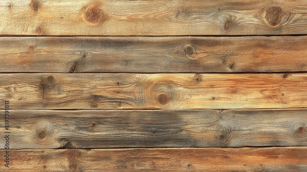 Fototapeta premium Rustic Weathered Wooden Planks Background Texture