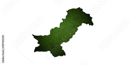 Pakistan map with white background for Pakistan day, independence day, defense day, Quaid e Azam day, AIlama Iqbal day, 14 August 1947, 6 September 1965, 23 March, 25 December, 9 November, advertising photo