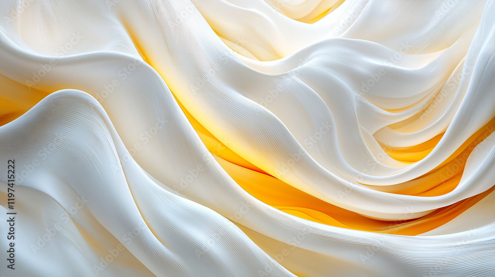 Obraz premium Flowing Silk Drape