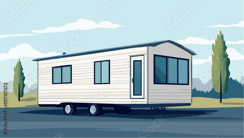 Stylish and Practical Mobile Home.eps