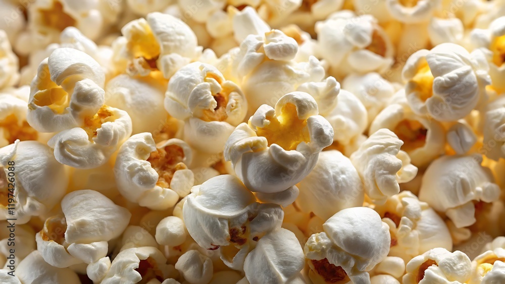 Fluffy popcorn Fluffy popcorn