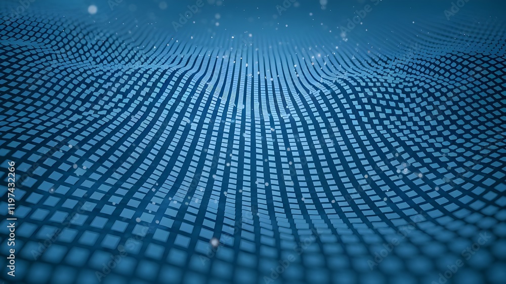 Abstract Blue Square Pattern Background. Abstract Blue Square Pattern Background.