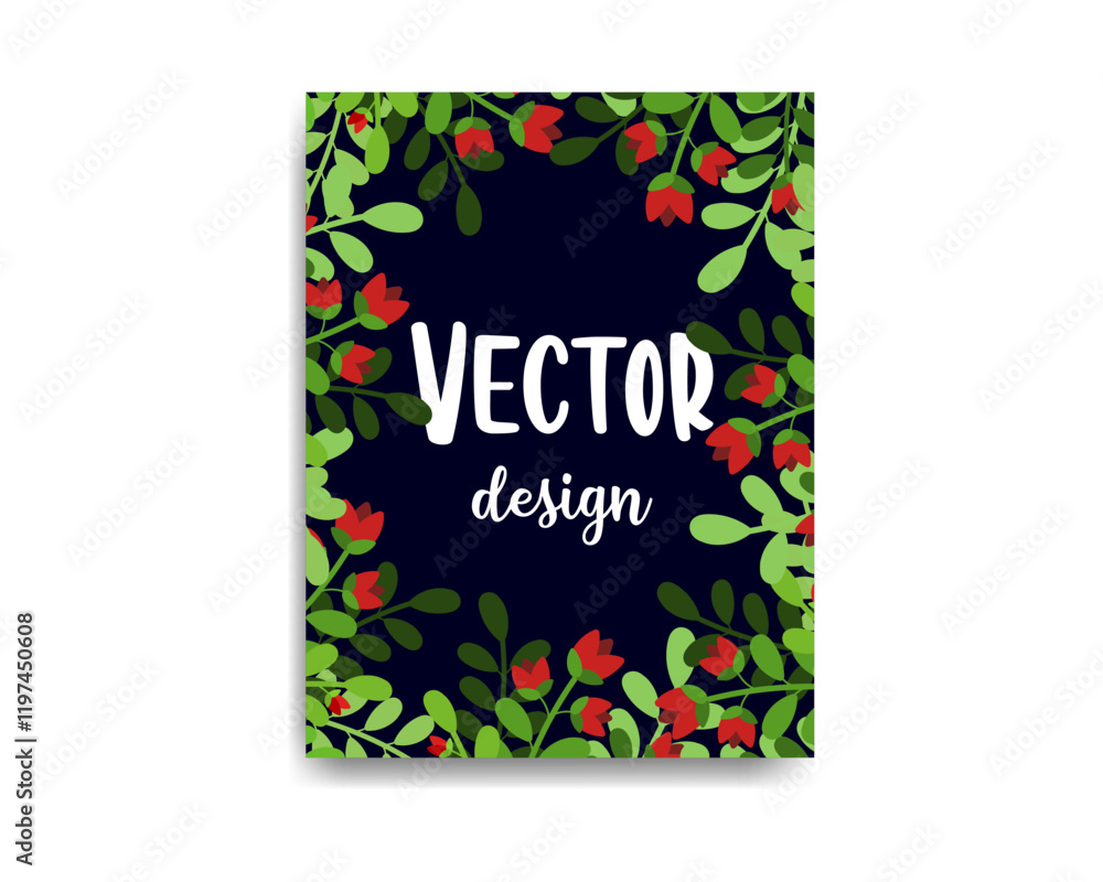 Brochure cover vector design. Cactus concept in vector. Home plants cactus. Botanic. Brochure cover vector design. Cactus concept in vector. Home plants cactus. Botanic.