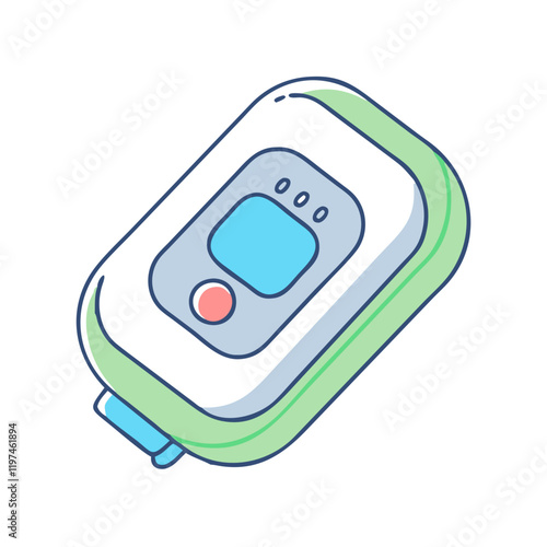 pedometer icon, pedometer vector illustration-simple illustration of pedometer, perfect for pedometer logos and themed design 