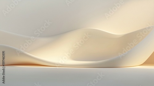 Wallpaper Mural Soft Cream Minimalist Abstract Background Torontodigital.ca