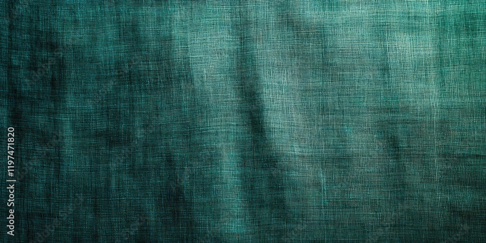 Textured fabric background in shades of teal and green with subtle folds and wrinkles ideal for design projects Copy Space Textured fabric background in shades of teal and green with subtle folds and wrinkles ideal for design projects Copy Space