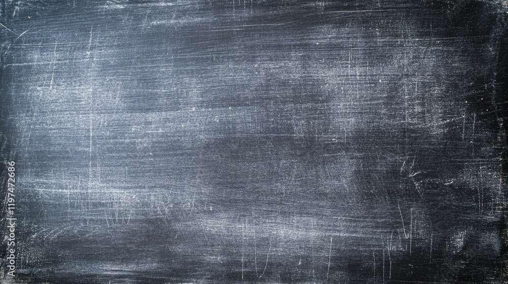 Black chalkboard surface with scratches and texture suitable for educational or artistic backgrounds Copy Space Black chalkboard surface with scratches and texture suitable for educational or artistic backgrounds Copy Space