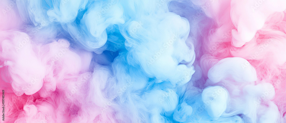 Fototapeta premium Vibrant smoke swirls creating dynamic visual effects for cinematic storytelling