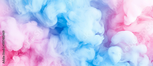 Vibrant smoke swirls creating dynamic visual effects for cinematic storytelling