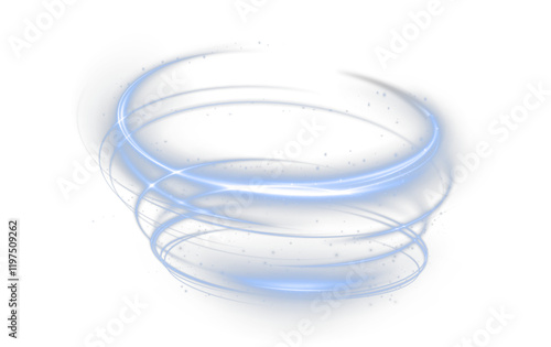 vibrant glowing green portal with spiral energy and rainbow spectrum—perfect for PNG fantasy tech frames, abstract science visuals, or electric vortex effects.
