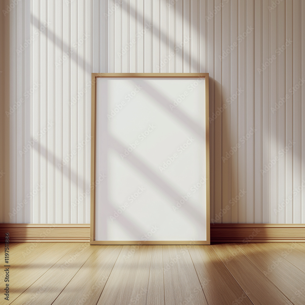 Frame Mock-Up - Poster Design - Gentle Shadows Frame Mock-Up - Poster Design - Gentle Shadows