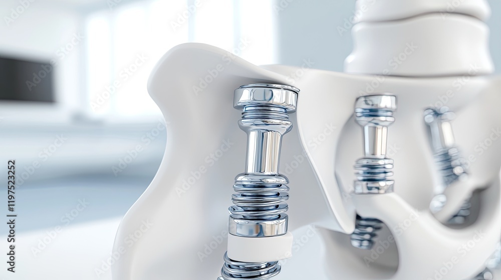 Detailed illustration showcases an advanced hip brace with blue metal components designed for joint support and pain relief Detailed illustration showcases an advanced hip brace with blue metal components designed for joint support and pain relief