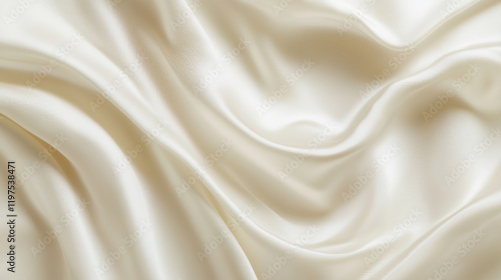 Creamy Silk Fabric Texture - Exquisite Drape and Flow Creamy Silk Fabric Texture - Exquisite Drape and Flow