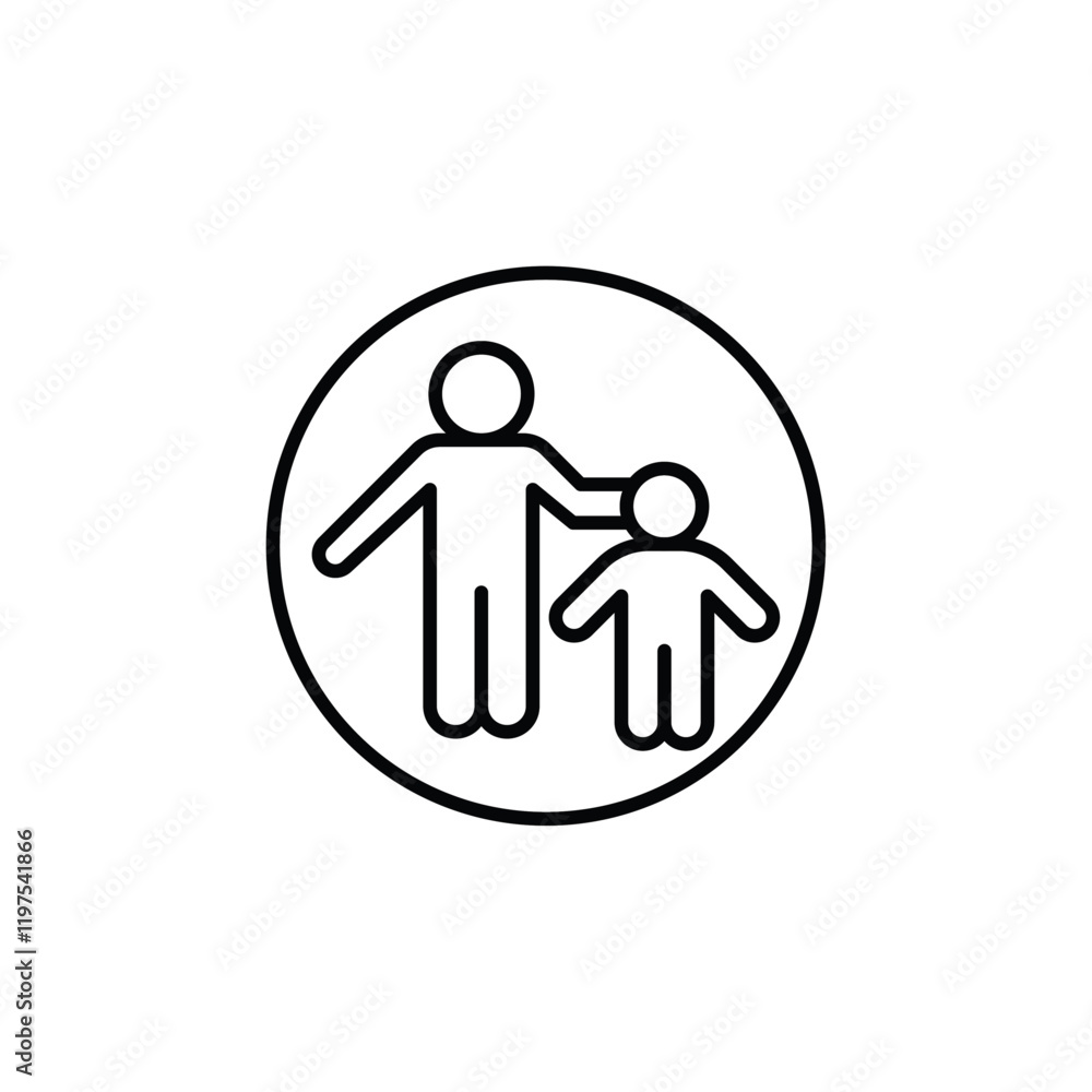 Guardian icon Flat fill set collection Guardian icon Flat fill set collection
