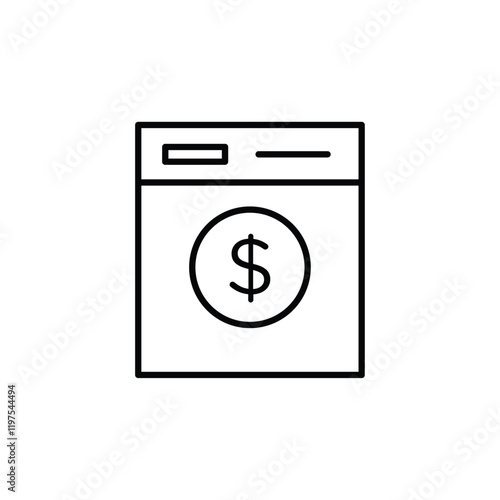 Money laundering icon Flat fill set collection