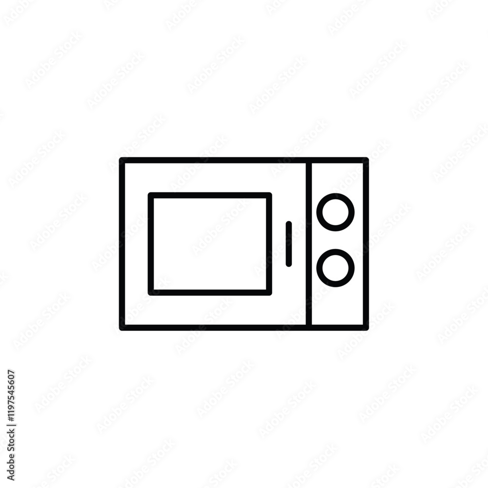 Oven icon Flat fill set collection Oven icon Flat fill set collection