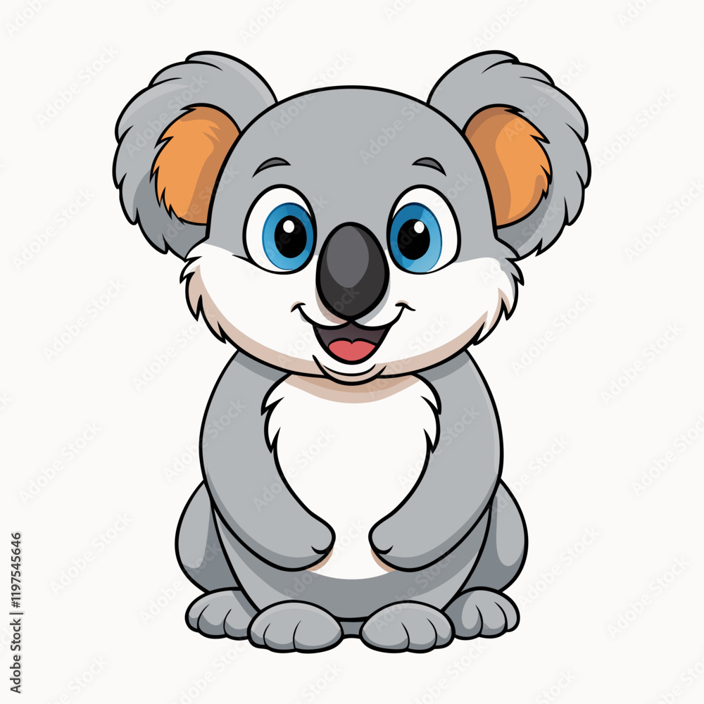 Obraz premium koala vector illustration