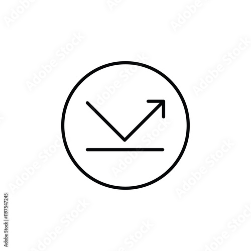rebound icon Flat fill set collection