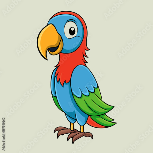 parrot on a branch