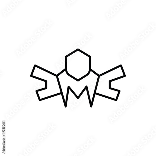 valkyrie icon Flat fill set collection