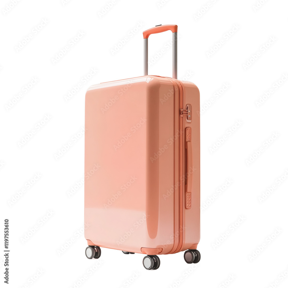 A suitcase on transparent background A suitcase on transparent background