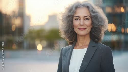 Confident Mature Businesswo...