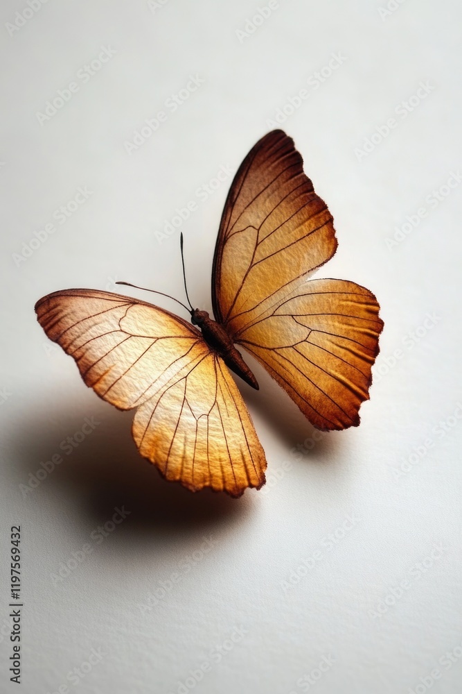 Obraz premium Butterfly close-up