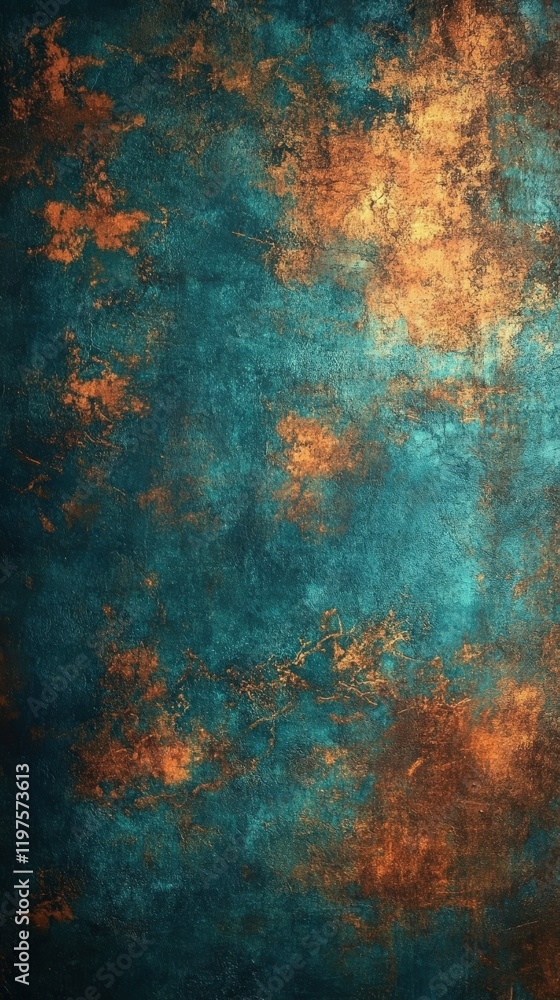 Natural texture with vibrant hues of blue and orange in artistic design Natural texture with vibrant hues of blue and orange in artistic design