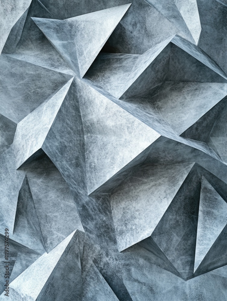 custom made wallpaper toronto digitalTriangular Wall Close Up