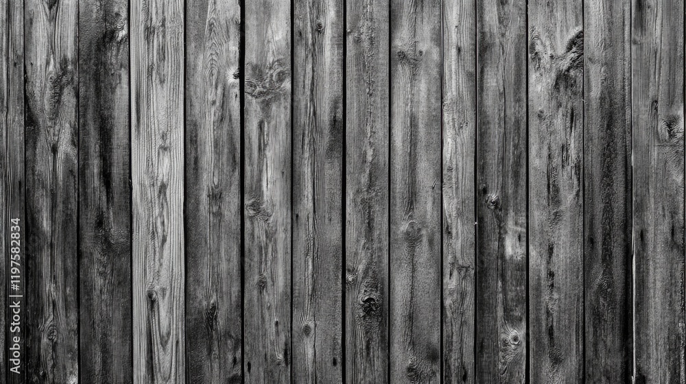 Naklejka premium Wooden Fence