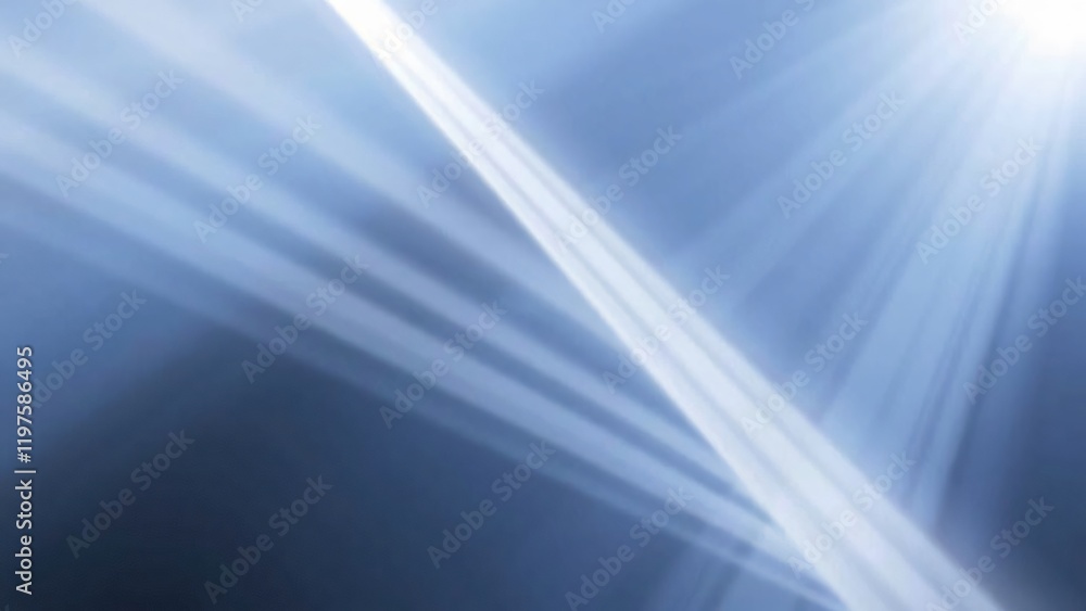 Abstract Light Rays Background Blue and White Streaks Abstract Light Rays Background Blue and White Streaks