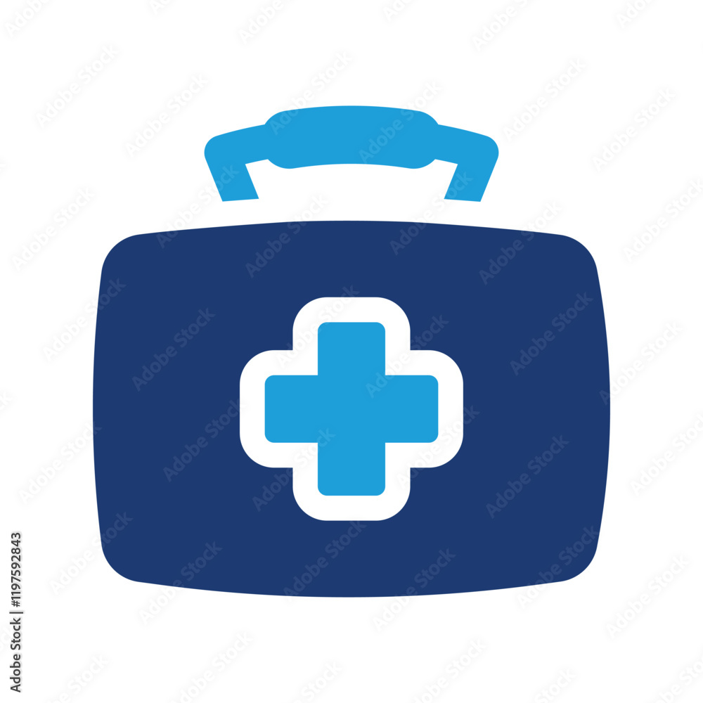 Obraz premium First aid kit icon