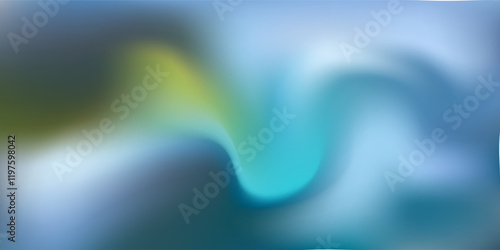 Light Blue, Green vector blurred bright pattern. New colored illustration in blur style with gradient. The best blurred design for your business.