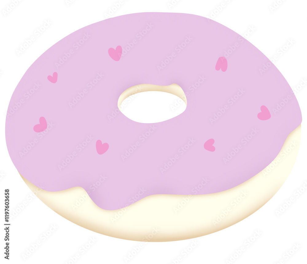 donut with sprinkles heart sugar donut with sprinkles heart sugar