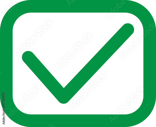 Free Download Simple green check mark, isolated tick symbols, checklist signs, and approval badge. Flat and modern checkmark design, vector illustration. - GFXLoad