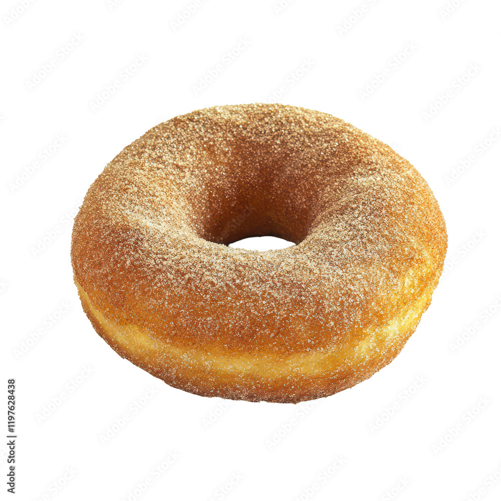Delicious apple cider donut freshly made and isolated on a clean transparent background, apple cider donut isolated on transparent background Delicious apple cider donut freshly made and isolated on a clean transparent background, apple cider donut isolated on transparent background