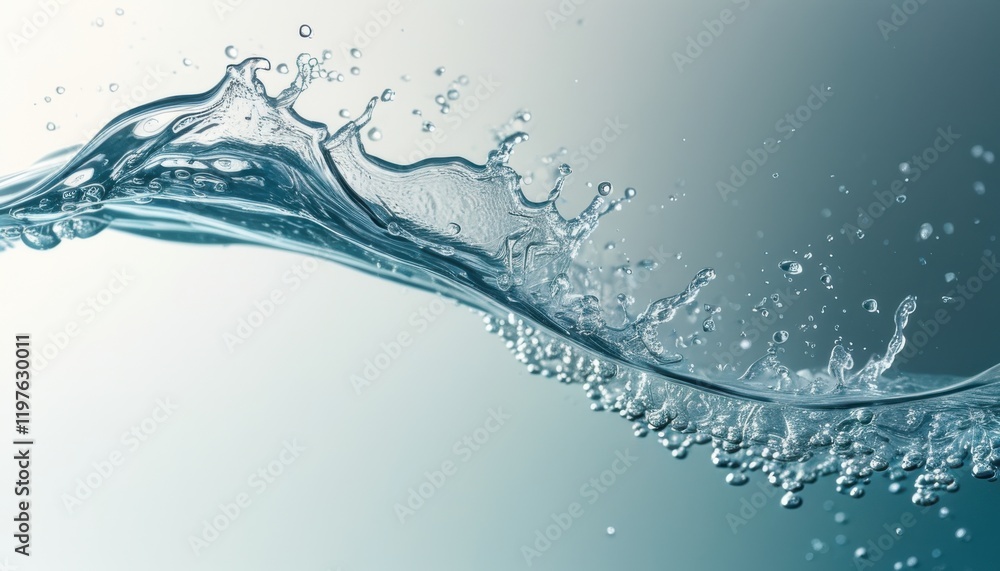Obraz premium pure clean water 