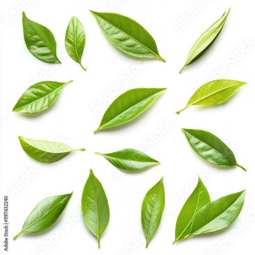 Green Leaves Isolated
