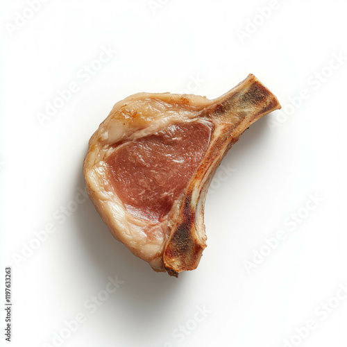 Pork Chop Isolated