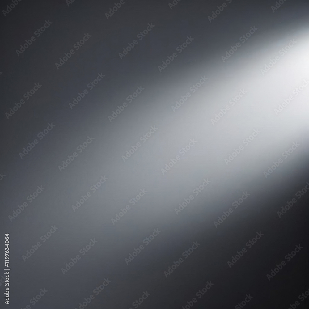 Gray gradient background with a bright ray of light, creating a play of shadows and lighting. Gray gradient background with a bright ray of light, creating a play of shadows and lighting.