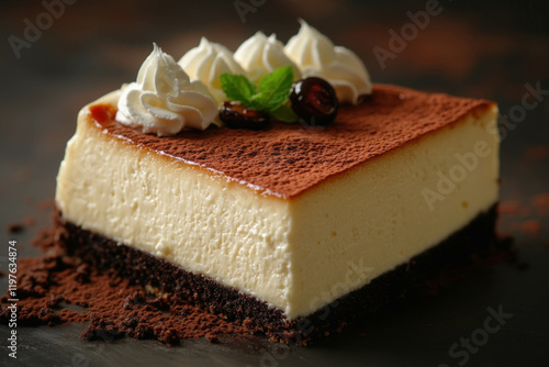 Whole Cheesecake Isolated