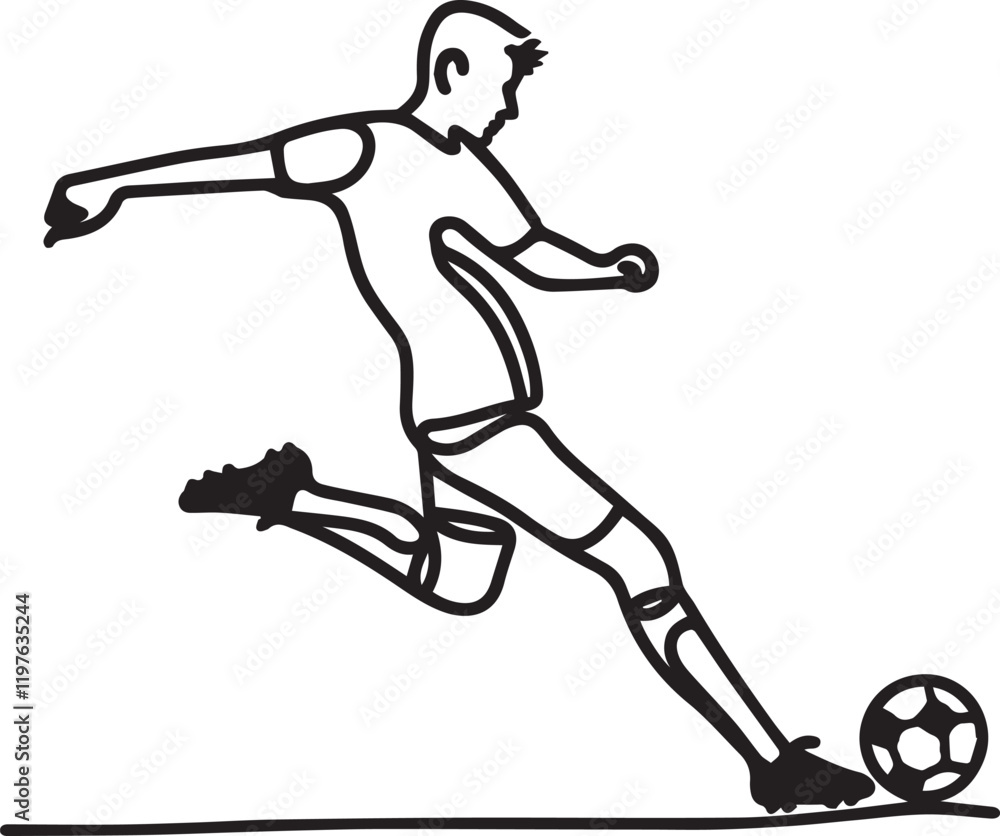 football player outline silhouette vector football player outline silhouette vector