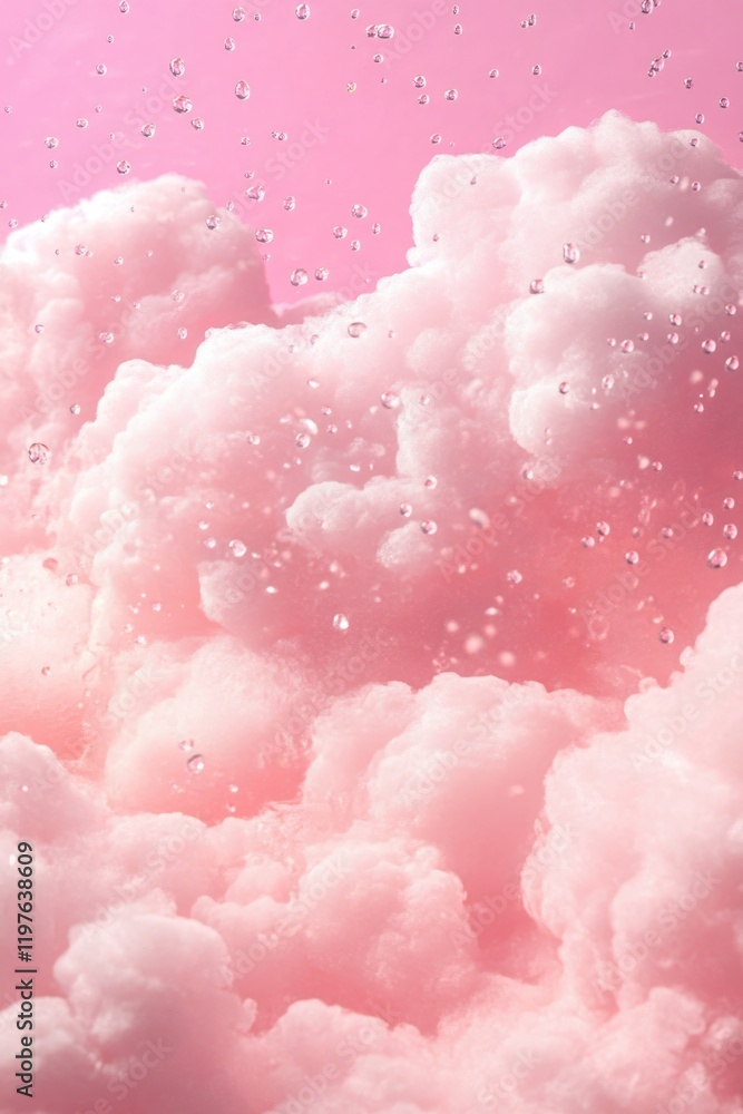 Fototapeta premium Floating Bubbles in Air