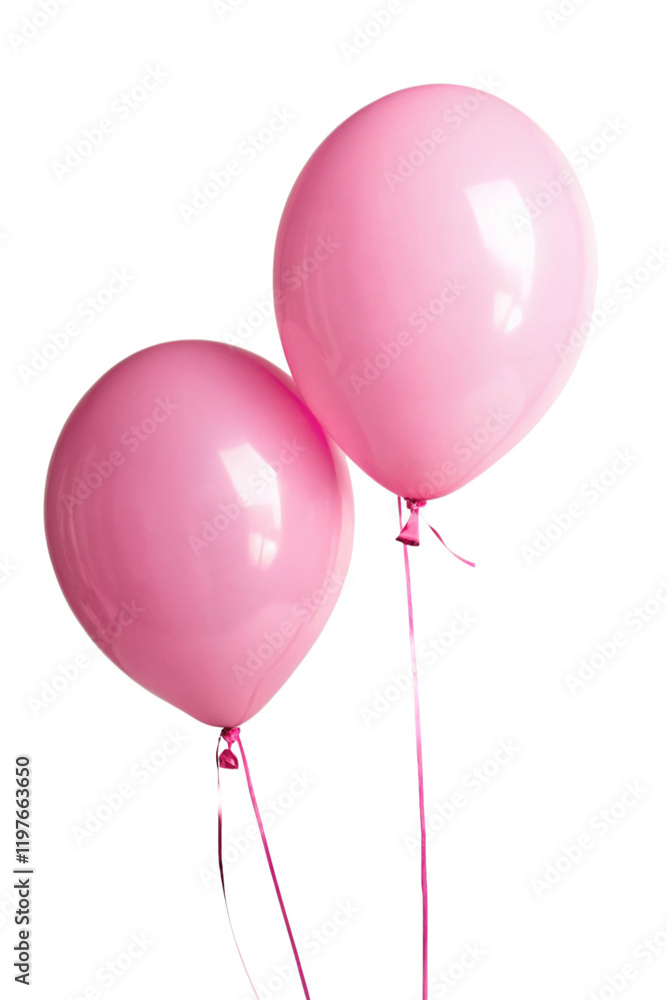 A pink balloon bunch creates a cheerful atmosphere, floating gracefully at any celebration A pink balloon bunch creates a cheerful atmosphere, floating gracefully at any celebration