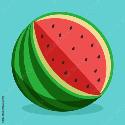 slice of watermelon