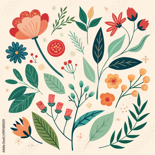 seamless floral pattern