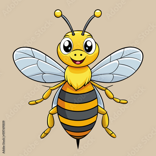 bee vector illustration