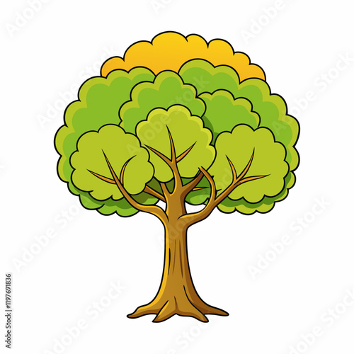 tree with green leaves beech
